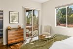 2nd bedroom has access to the back patio